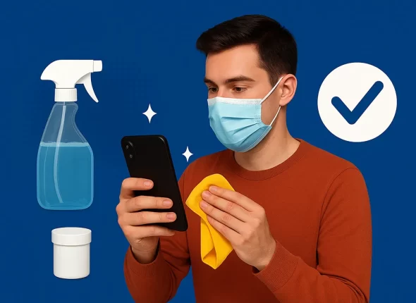 Conoce la mejor fórmula para limpiar tu celular y aparatos electrónicos de forma segura y efectiva