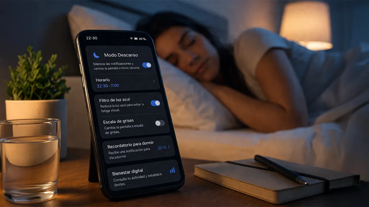 Cómo usar tu móvil para dormir mejor-5 claves sencillas y efectivas