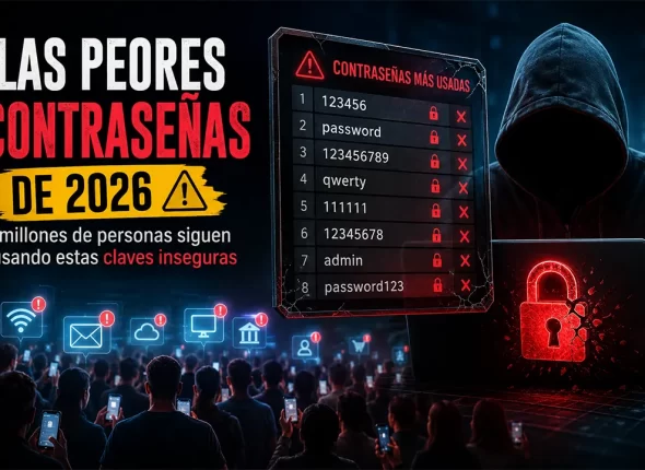 las peores contraseñas 2026