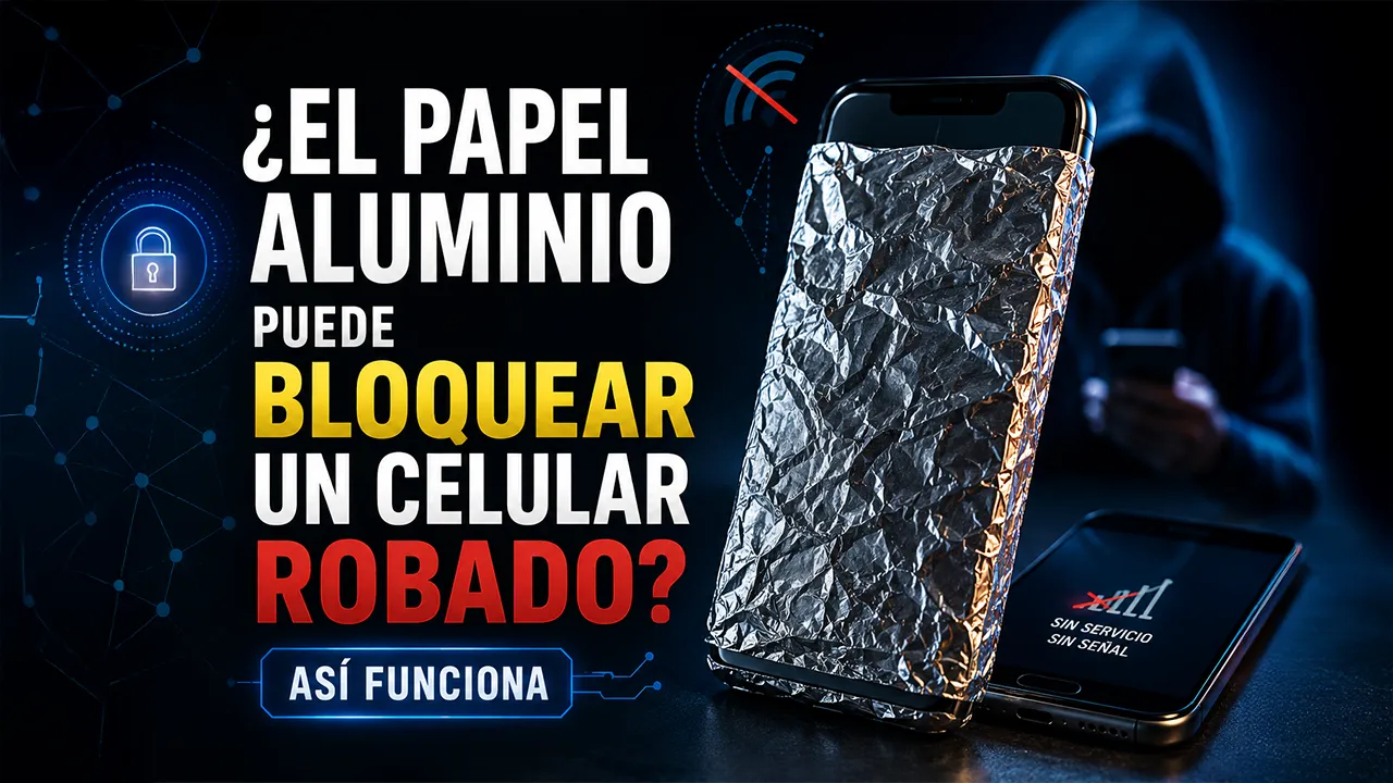El papel aluminio puede bloquear un celular robado- Así funciona