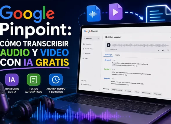 Google Pinpoint, cómo transcribir audio y video con IA gratis