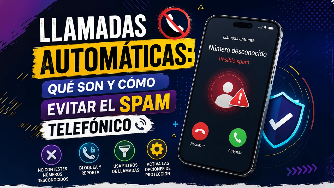 Llamadas automáticas-qué son y cómo evitar el spam telefónico